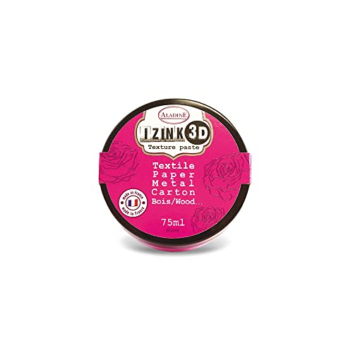 Aladine 85462 Izink 3D Paste 75 ml rosa von Aladine