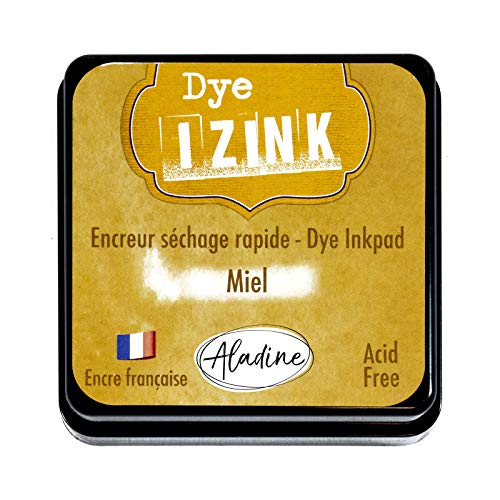 Aladine Izink Dye 19253 Stempelkissen, Honigbeige von Aladine