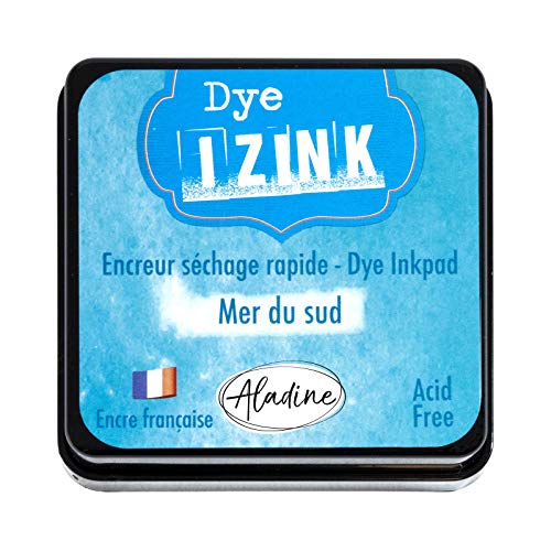 Aladine Izink Dye 19261 Stempelkissen, Hellblau von Aladine