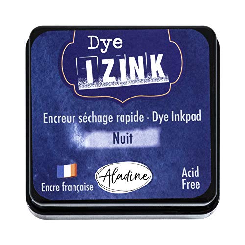 Aladine Izink Dye 19270 Stempelkissen Nachtblau von Aladine