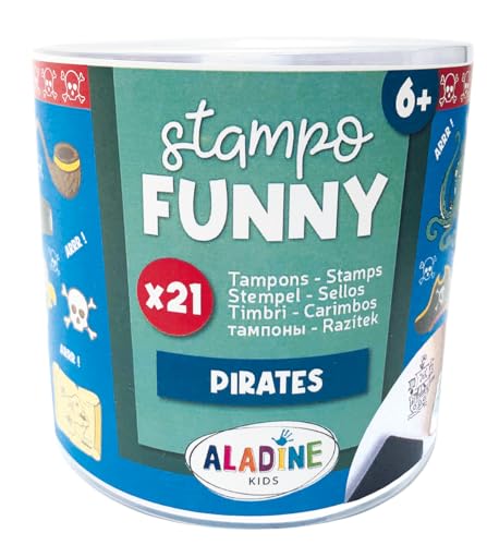 Aladine - Kinder Stempel Funny Piraten von Aladine