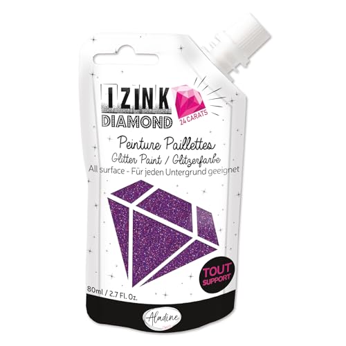 IZINK 80329 24 Karat 80 ml Lila, violett, 1 count (Pack of 1) von Aladine