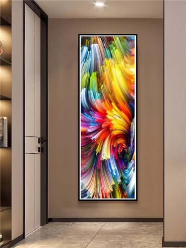 Abstrakt Diamond Painting Erwachsene Wolke Diamond Painting Kinder, Volle Diamant Painting Bilder Set DIY Arts Craft 5D Diamant Kunst Malerei als Geschenk und Home Wand Dekor 60x180cm A-302 von Alaoan