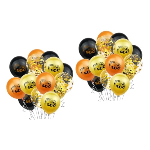 36 Stück 12 Dekorationsballons Luftballons Zur Babyparty Aufbau Einer Muldenkipper-party Geburtstagsfeierzubehör Für Den Bau Luftballons Für Kinderpartys Hochzeitsdekoration Alasum von Alasum