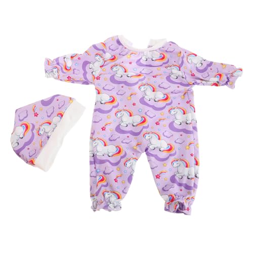 Alasum 1 Satz Puppenkleidungsset Puppen Accessoires Niedliche Puppenkleidung Weiche Puppenkleidung Puppen Kleidung Set Cartoon-Puppenkleidung Puppenzubehör Stoff von Alasum