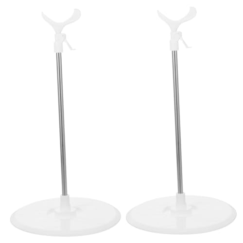 Alasum 10 STK Puppenständer Figure Stand Figurenständer Puppenhalter für Actionfiguren Puppenhalterung Porzellanpuppe Stützgestelle für Puppen Mini Puppenregal Puppe Steht Legierung von Alasum