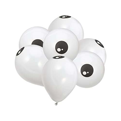 Alasum 100St Augenballon Ballon-Augäpfel-Sticker gruselige Augapfelballons gruselige Ballons Ballon-Kulleraugen halloween luftballons halloween ballons Partyballons Ballons dekor Emulsion von Alasum