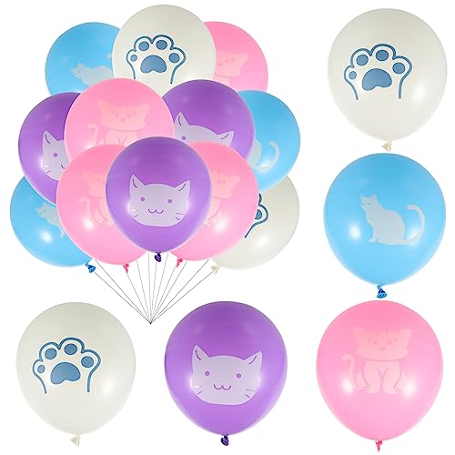 Alasum 160 Stk Katzenballon Hochzeitsballons Kuchendekorationen Cartoon-Haustierballons neujahrsballons deckenverkleidung hochzeits dekoration Geburtstagsversorgung Partyballons Emulsion von Alasum