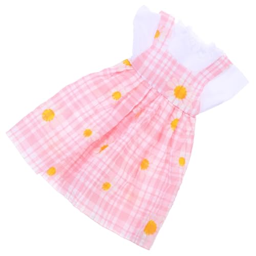 Alasum 2 Sätze Puppenkleidung Kostüme für Mädchen Puppe verkleiden Sich Kleidung Puppen Kleidung doll Accessories dekoratives Puppenkostüm dekoratives Puppenkleid Stoff Rosa von Alasum