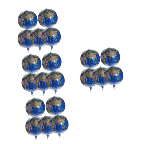 Alasum 20 Stk Ballon balloons balongas balons dekoration party luftbalondeko dekoringe aufblasbarer Weltraum-Themenparty-Dekor Partygeschenk thema party dekor Aluminiumfolie von Alasum