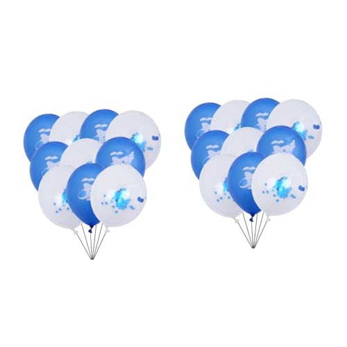 Alasum 20 Stück 12 Partyballons Cartoon-ballons Konfetti-ballon Latexballons Ballons Dekor von Alasum