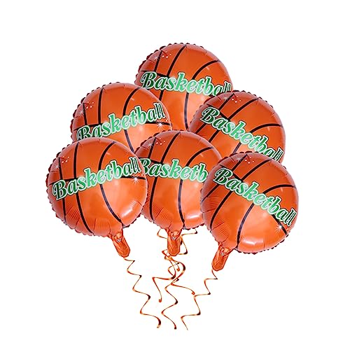 Alasum 20 Stück 18 Sportballons party ballons partyballons Bandballons nicht im Lieferumfang enthalten Luftballons für Basketball-Partys Basketball-Ballons Luftballons für Themenpartys von Alasum