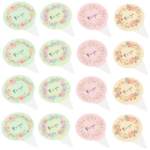 Alasum 200st Runder Torteneinsatz Hochzeitstorte-dekor Hochzeitssträuße Cupcake-topper Für Die Babyparty Dekorative Sträußeinlagen Hochzeitstorte Picks Kuchendekorationen Papier von Alasum