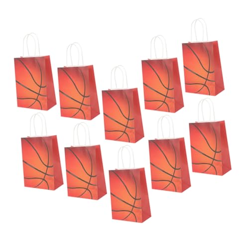 Alasum 24 -pcs -themenbezogene Papiertüten Für Geburtstagsfeier Bevorzugt Basketball -taschentaschen von Alasum