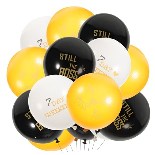 Alasum 30 Stück Ruhestandsdekoration Ruhestandspartyzubehör Ruhestandsballons Cholo Partydekorationen Alter Bis Zur Perfektion Partyzubehör Partylayout Ballons Bierdekorationen von Alasum