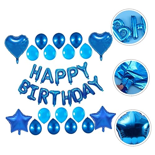 Alasum 31St Geburtstag Luftballons Alles zum Geburtstagsballon Folienballons zum Geburtstag Außendekorationen balloons wasserballons balons Geburtstagsparty liefert Partyzubehör Blue von Alasum