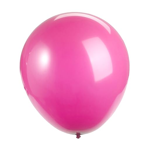 Alasum 36 riesiger Partyballon dekoration weihnachten dekoring weihnachten party decoration pink ballons weihnacjtsdeko luftballons runder Ballon dekorativer Luftballon Latexballon Rosa von Alasum