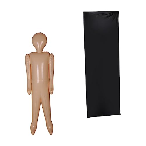 Alasum 3St Simulations-Leichen Spielzeug Halloween Costume Halloween Kleidung Astetische Raumdekoration Partyschmuck für Halloween Halloween-Dekorationen aufblasbare Halloween-Puppe PVC von Alasum