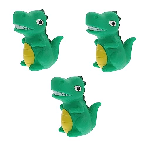 Alasum 3st Dinosaurier-plugin Tortenaufsätze Für Geburtstage Dekorativer Aufsatz Miniatur-tierfiguren Säuglingsspielzeug -dekorationen Kuchendekoration Mini-kuchen Vinyl Green von Alasum