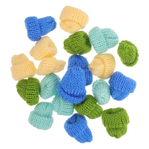 Alasum 40 STK Mini-strickmütze Mini-hüte Dekorationen Kleine Puppenhüte Minihüte Für Minihut Zum Selbermachen Miniaturhüte Mini-Zylinder Mini-Puppen Miniaturpuppen Miniatur-partyhüte von Alasum