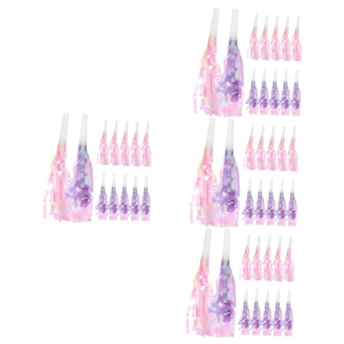 Alasum 48 Stück Blow Dragon Whistle Luftgebläse Lustige Party Plowouts Party Lärmmacher Blowouts Krachmacher Party Krachmacher Krachmacher Blowouts Pfeifen Party Gebläse Krachmacher Aus von Alasum