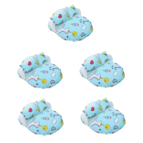 Alasum 5 Sätze Puppenschlafsackbett puppenmöbel puppenbett etagenbett Puppen Kleidung Puppen bettzeug Puppenschlafsack zur Dekoration Puppenschlafsack Schlafsack Polyester Blue von Alasum