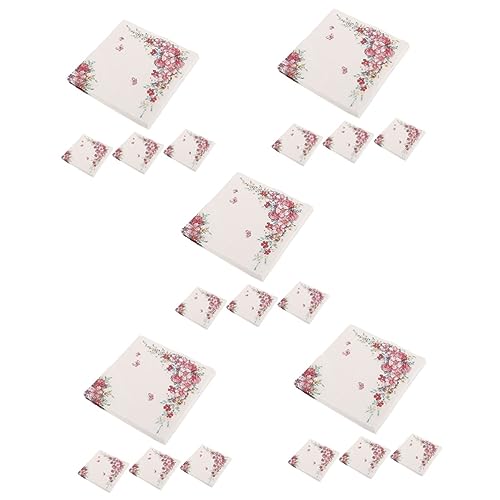 Alasum 5 Stück 4 Papierserviette Serviette Für Die Party Gästeservietten Aus Papier Frühlingsblumenservietten Getränkeservietten Partei Dekorative Serviette Servietten Für Blumenpartys von Alasum