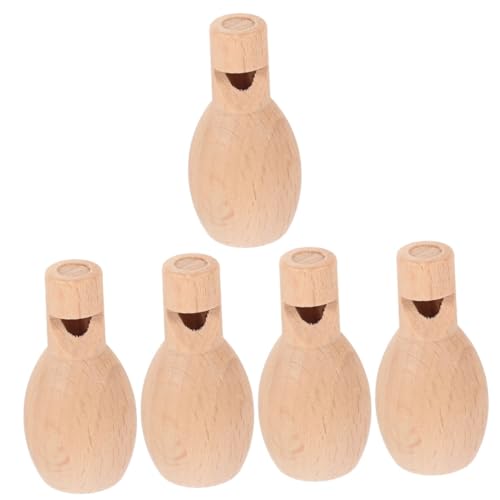 Alasum 5 Stück Mini Kinderpfeife Mini Spielzeug Kinderspielzeug Kinderspielzeug Pfeife Modellpfeife Für Kinder Frühes Bildungsspielzeug Holzhandwerk Für Kinder DIY Malerei von Alasum