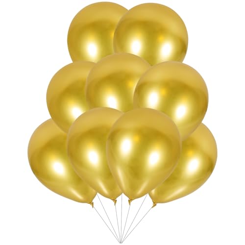 Alasum 50 Stück Ballon aus Metall rosa Ballongirlanden Ballons für Ballonbogen Ballondekoration große luftballons große ballons party deko Partygeschenke Party-Requisiten Emulsion Golden von Alasum