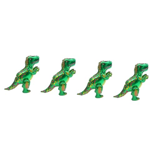 Alasum 8 Stk Tyrannosaurus Rex-ballon Dinosaurier-folienballons Kreativer Ballon Cartoon-dinosaurier-ballons Ballons Dekorationen Aufblasbarer Dinosaurier Tierballons Green Aluminiumfolie von Alasum