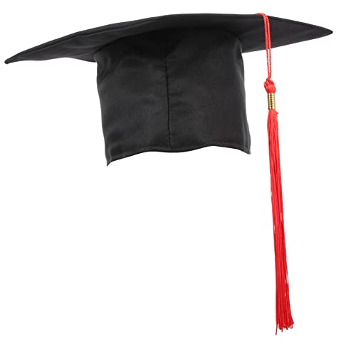 Alasum Abiturmütze Abschlusskappe 2023 Blaue Abschlusskappe individuelle Mütze Absolvent Hut Abschlussfeier Graduation Cap Abschlusshut für Erwachsene Abschlusshüte basteln Stoff Black von Alasum