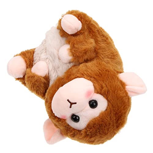 Alasum Affenpuppe Plüschkissen für Kinder Affenspielzeug Tiere für Kinder Minispielzeug für Mädchen Kinderspielzeug Affenstofftier für Kinder Kawaii Stofftier Plüschstoffe Brown von Alasum