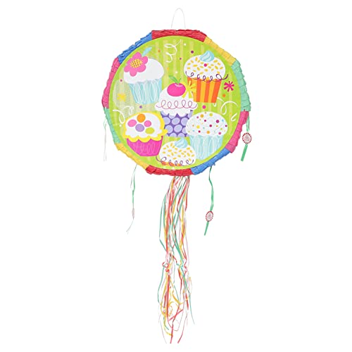 Alasum Eis-piñata Eis Pinata Zappeln Bausatz Pop Babyparty-piñata Füllstoffe Eiswagen-pinata Flamingo-piñata Mini-piñata Geburtstag Piñata Aufkleber Glühen Lutscher Obstkuchen Neon von Alasum