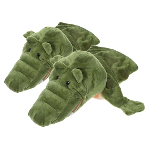 Alasum Handpuppenspielzeug für Handpuppen für Nase Puppe Handpuppen Maske Fischgirlande plüschtiere Geburtstagsgeschenk Fingerpuppen Kindertierpuppe Green von Alasum