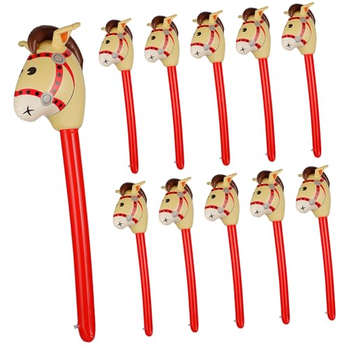 Alasum 12pcs Aufblasbare Stick für Party Cheer Requisiten Interaktive Aufblasbare Stick für Geburtstag von Alasum