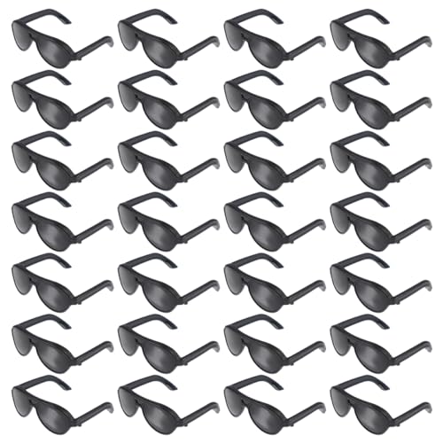 Alasum Puppe 100pcs Mini Dressing Brille Schwarz Spielzeug Requisiten Weihnachten Mädchen von Alasum