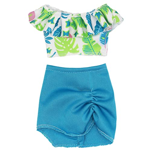 Alasum Puppenkleidung Mädchen Meerjungfrau Puppe Plüschpuppe Liebenswert Puppe Puppe Puppen Set puppenspielzeug Puppenoverall Exquisite Kleidung für Puppen Urlaubspuppen-Outfits Stoff von Alasum