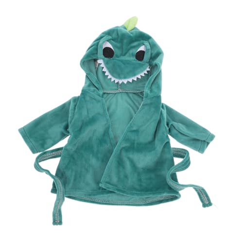 Alasum Puppenpyjama Puppe Kostüm Kleidung Puppendeko Für Kinder Stofftierkleidung Wiederverwendbares Puppenkostüm Dekoratives Puppendekor Wiederverwendbares Puppenkleid Green Flanell von Alasum