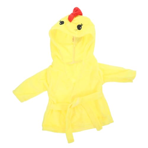 Alasum Puppenpyjama Puppenzubehör Für Neugeborene Puppensachen Zubehör Für Babypuppen Amerikanische Puppenkleidung Puppe Verkleiden Kleidung Für Neugeborene Puppen-Outfits Yellow Flanell von Alasum