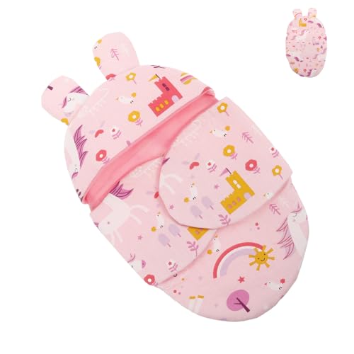 Alasum Puppenschlafsack Babypuppendecke Puppe Stirnband Neugeborene Puppe Puppen-Outfit Kleidung Puppenkleidung Kleidung Für Babypuppen Zubehör Für Babypuppen Babyschlafdecke Stoff von Alasum