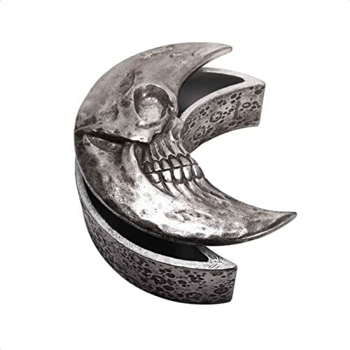 Alchemy England Totenkopf Moon Unisex Behälter Farbe Silber Polyresin von Alchemy Gothic