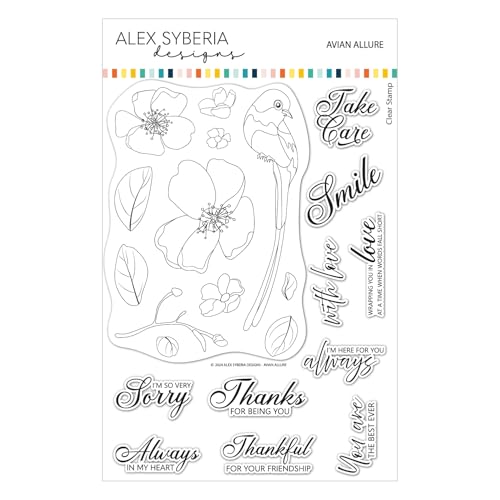 Alex Syberia Designs - Avian Allure Stanzformen-Set von Alex Syberia Designs