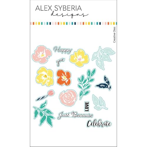 Alex Syberia Designs - Erstellen Sie Ihr eigenes Happy Stanzformen-Set von Alex Syberia Designs