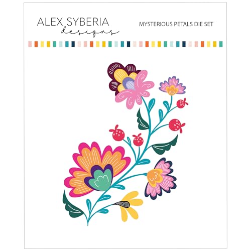 Alex Syberia Designs - Mysterious Petals Stanzformen-Set von Alex Syberia Designs