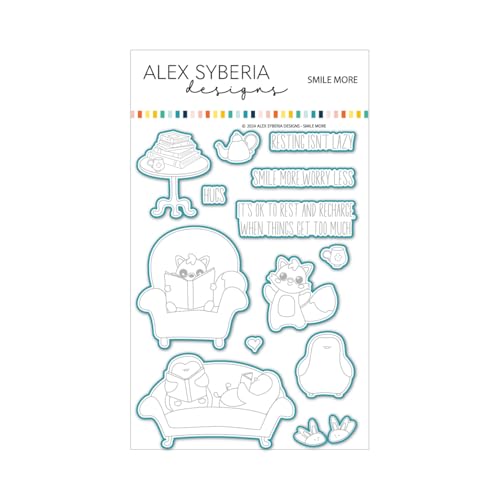 Alex Syberia Designs Smile More Stanzformen-Set von Alex Syberia Designs