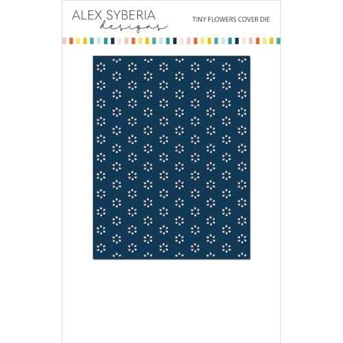 Alex Syberia Designs Stanzform mit kleinen Blumen von Alex Syberia Designs