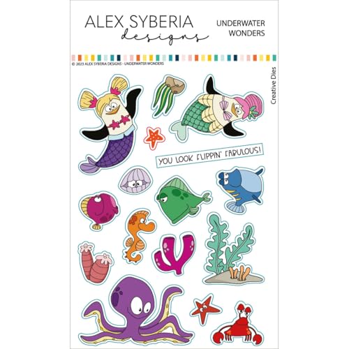 Alex Syberia Designs - Underwater Wonders Stanzformen-Set von Alex Syberia Designs