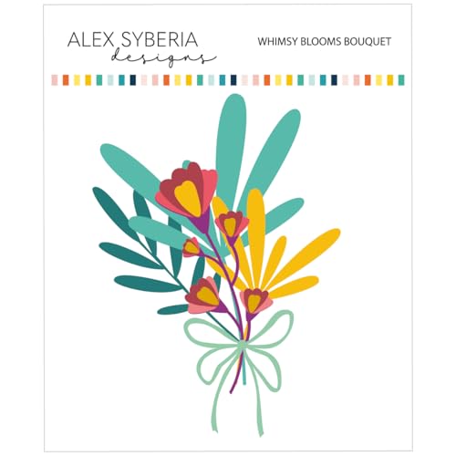 Alex Syberia Designs - Whimsy Blooms Bouquet Stanzformen-Set von Alex Syberia Designs