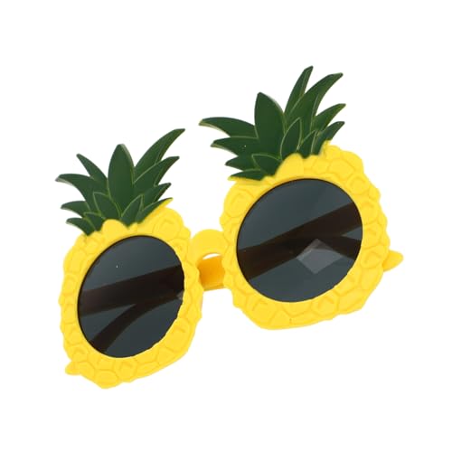 Alipis 1 Paar Ananas Gläser Hawaiianische Party Obstbecher-kostüme Fruchtkostüm Für Erwachsene Dekorative Nase Anhänger Fußball Sommerkostüme Sonnenbrillen Kostüme Kostümnase Yellow Abs von Alipis