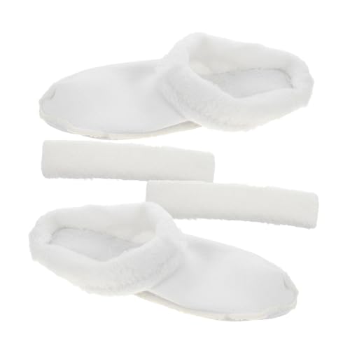 Alipis 1 Set Schuheinlage Schuhe Kuschelige Flauschige Einsätze Winterschuheinlage Hausschuhe Einlagen Ersatzinnensohle Baumwollschuhstrümpfe Stiefelhülle Innen Warmer Schuhpantoffel von Alipis